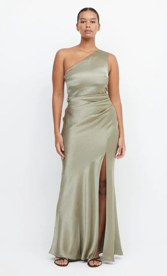 Women THE DREAMER ASYM DRESS 8211 SAGE Bec Bridge Bridesmaid Dresses