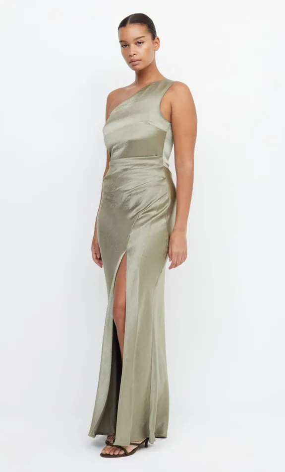 Women THE DREAMER ASYM DRESS 8211 SAGE Bec Bridge Bridesmaid Dresses