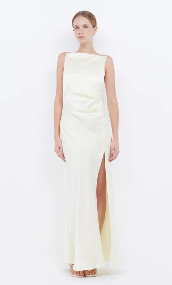 Women THE DREAMER MAXI DRESS 8211 ICE YELLOW Bec Bridge Prom Dresses