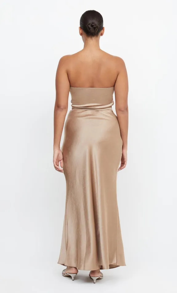 Women THE DREAMER STRAPLESS DRESS 8211 GOLDEN Bec Bridge Maxi Dresses