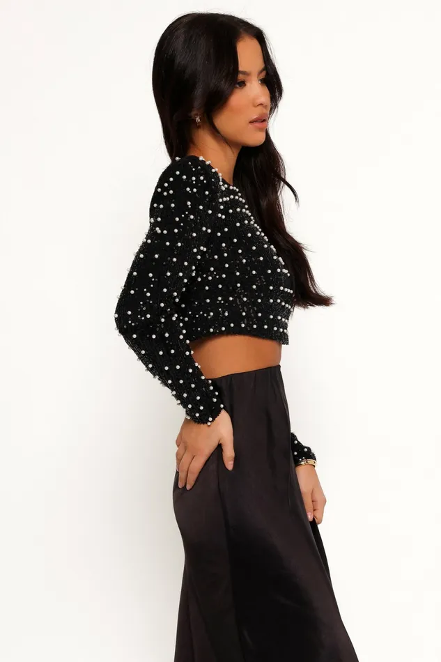 Women Tops Petal and Pup Sadie Top Black