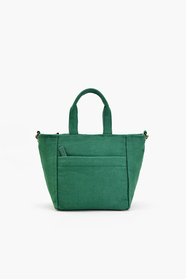 Women Totes America and Beyond Embellished Tote Mini with Adjustable Strap Green Geo