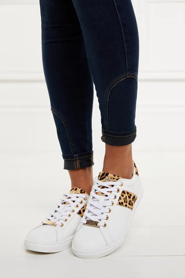 Women Trainers Holland Cooper Knightsbridge Court Trainer Leopard Women Trainers Holland Cooper Knightsbridge Court Trainer Leopard