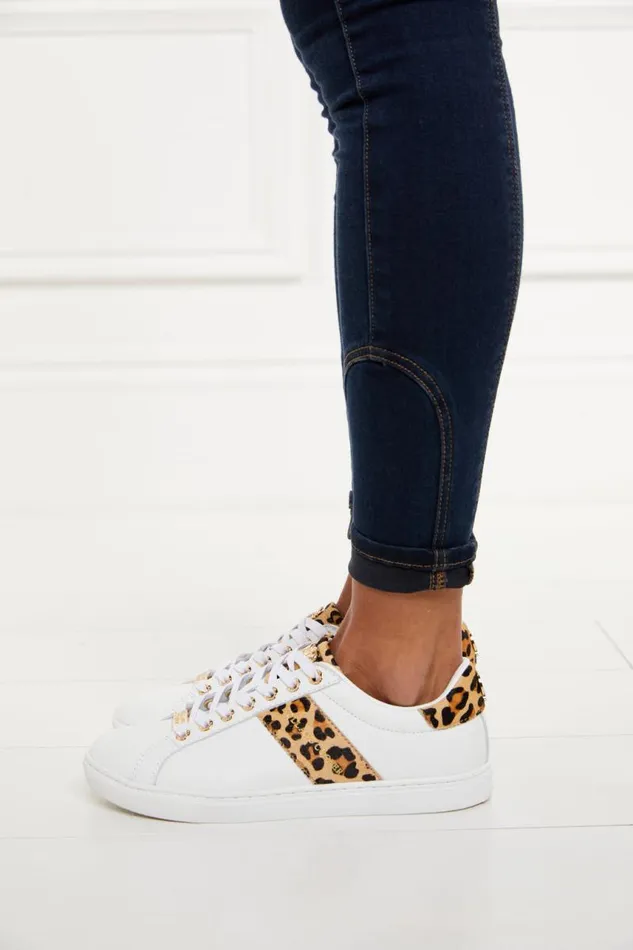 Women Trainers Holland Cooper Knightsbridge Court Trainer Leopard Women Trainers Holland Cooper Knightsbridge Court Trainer Leopard