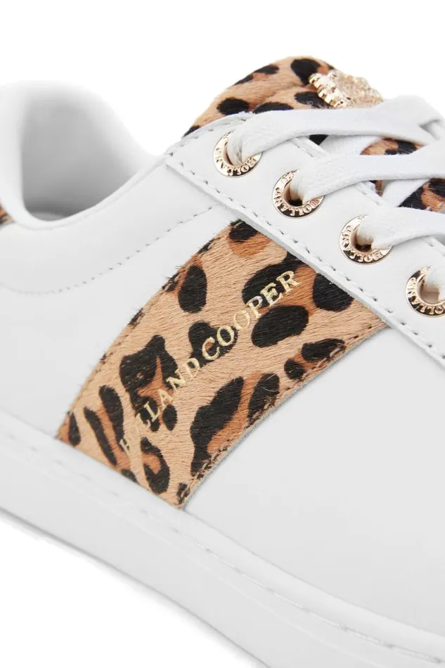 Women Trainers Holland Cooper Knightsbridge Court Trainer Leopard Women Trainers Holland Cooper Knightsbridge Court Trainer Leopard
