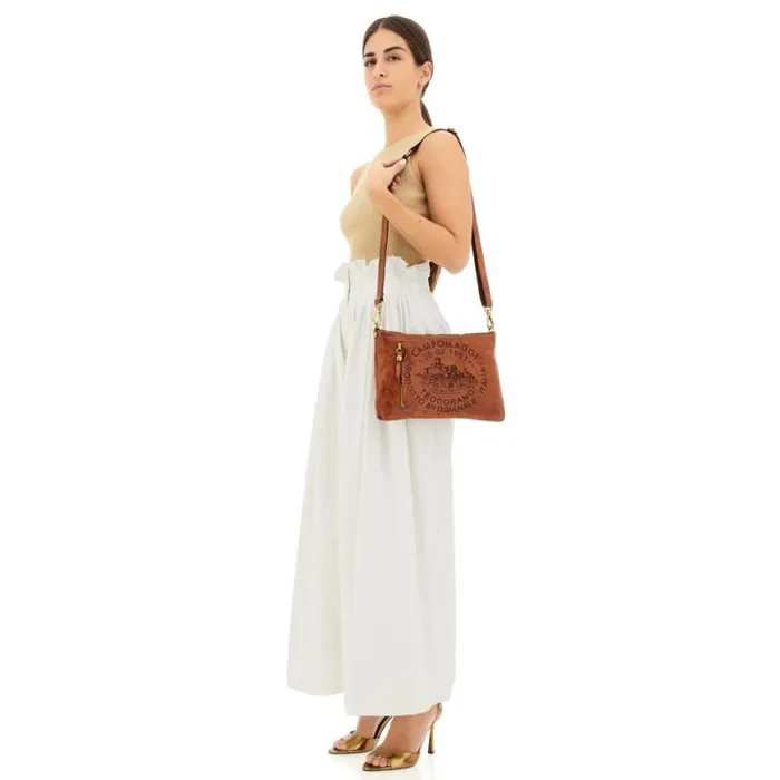 Women Tramontana Cognac Campomaggi Crossbody Bags Women Tramontana Cognac Campomaggi Crossbody Bags