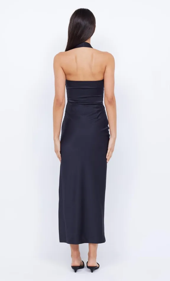 Women ULA ASYM MAXI DRESS 8211 BLACK Bec Bridge Wedding Guest