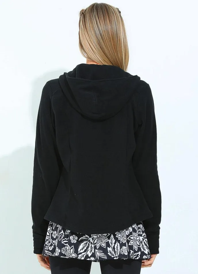 Women UltraSoft Jacket Black Dona Jo Jackets