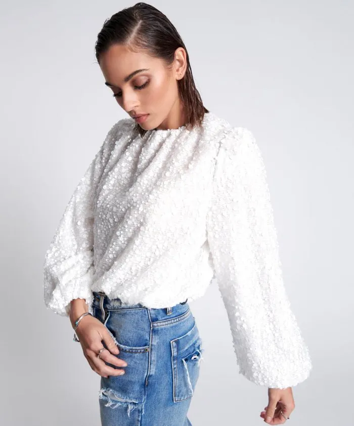 Women UP ALL NIGHT BUBBLE TOP One Teaspoon Tops Women UP ALL NIGHT BUBBLE TOP One Teaspoon Tops