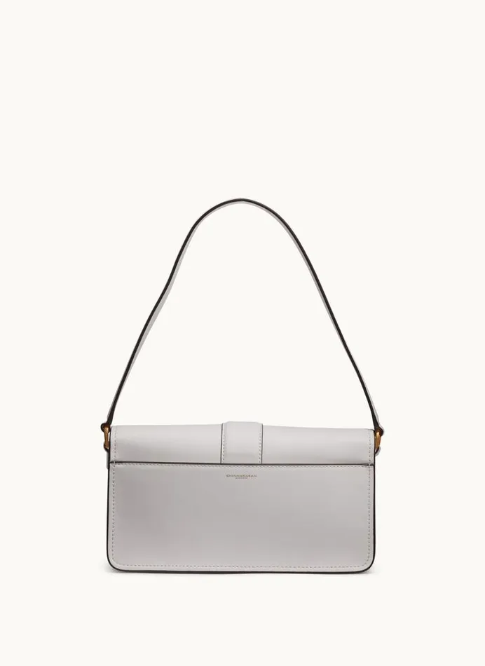 Women VALLEY STREAM SHOULDER BAG Brilliant White Donna Karan New York Shoulder And Hobo Bags Women VALLEY STREAM SHOULDER BAG Brilliant White Donna Karan New York Shoulder And Hobo Bags