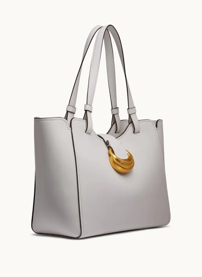 Women VALLEY STREAM TOTE Brilliant White Donna Karan New York Totes Women VALLEY STREAM TOTE Brilliant White Donna Karan New York Totes