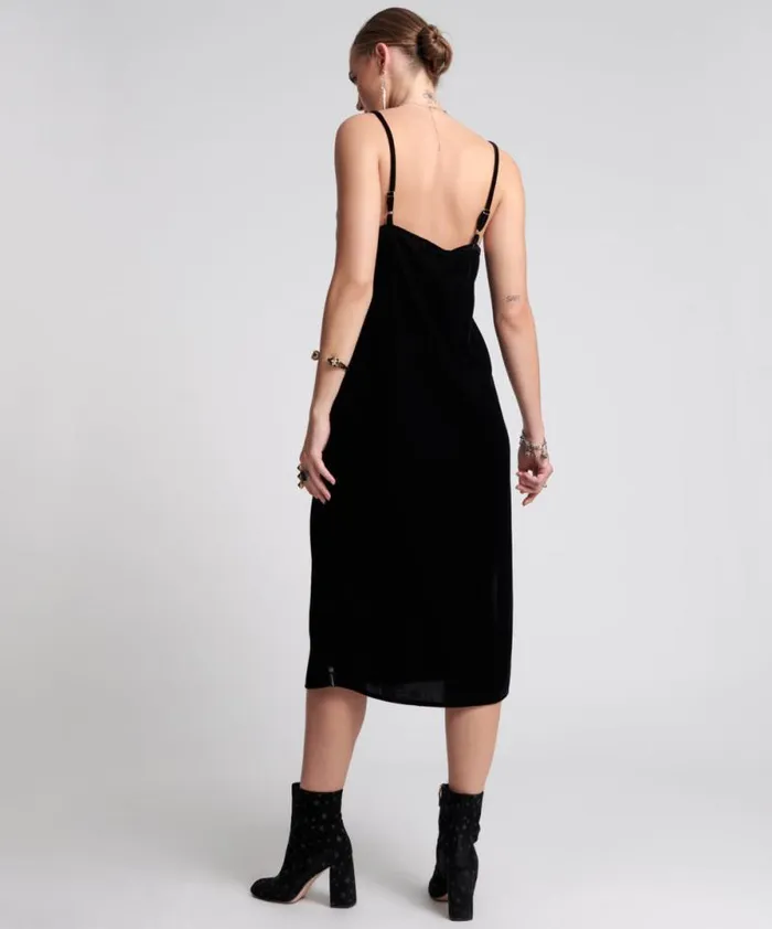 Women VELVET LOVER MIDI SLIP DRESS One Teaspoon Midi and Maxi Dresses Women VELVET LOVER MIDI SLIP DRESS One Teaspoon Midi and Maxi Dresses
