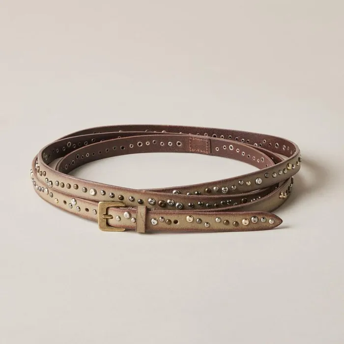 Women Venus Rising Belt Brown Sundance Catalog Belts