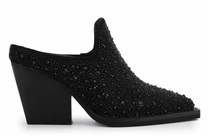 Women Vintage Havana Boots Booties DANTE 8211 BLACK RHINESTONES Black Rhinestones Women Vintage Havana Boots Booties DANTE 8211 BLACK RHINESTONES Black Rhinestones