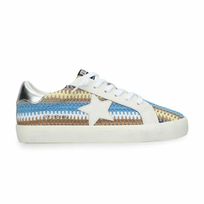 Women Vintage Havana Low Tops FLAIR 46 8211 BLUEBROWN CROCHET MULTI Bluebrown Crochet Multi Women Vintage Havana Low Tops FLAIR 46 8211 BLUEBROWN CROCHET MULTI Bluebrown Crochet Multi