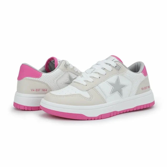 Women Vintage Havana Low Tops FRESH 8211 WHITE HOT PINK White Hot Pink Women Vintage Havana Low Tops FRESH 8211 WHITE HOT PINK White Hot Pink