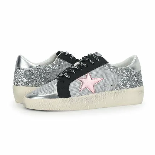 Women Vintage Havana Low Tops REFLEX 16 8211 SILVER MULTI Silver Multi