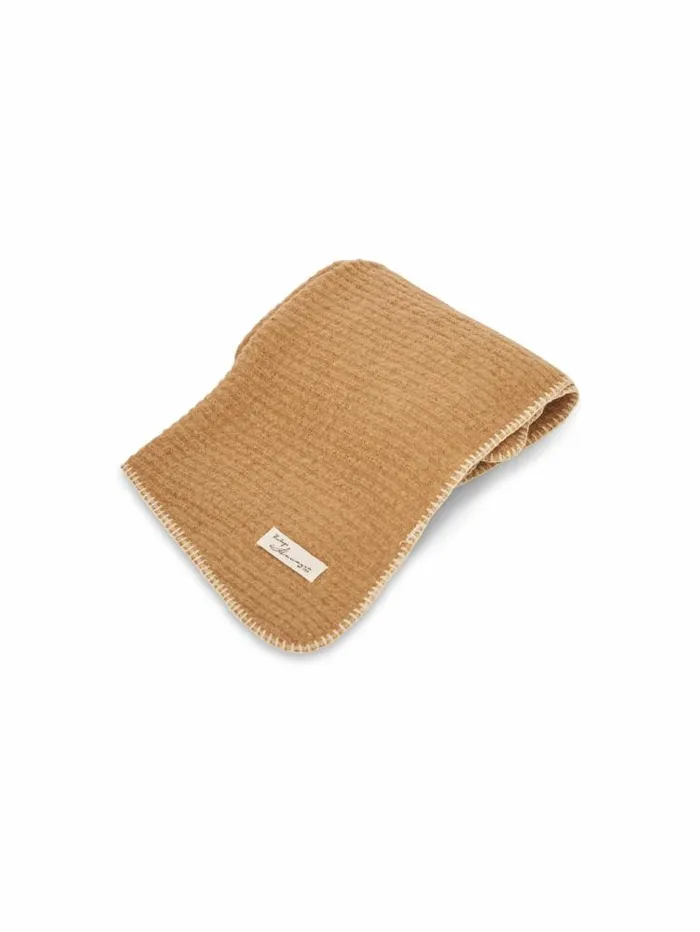 Women Vintage Havana Scarf Ruanas BLANKET STITCH KNIT SCARF 8211 WHEATIVORY Wheativory Women Vintage Havana Scarf Ruanas BLANKET STITCH KNIT SCARF 8211 WHEATIVORY Wheativory