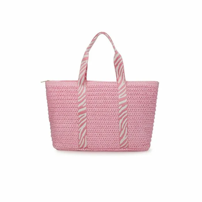 Women Vintage Havana Top Handle WOW BAG 3 8211 PINK