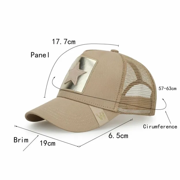 Women Vintage Havana Trucker Hat SANDY HAT Women Vintage Havana Trucker Hat SANDY HAT