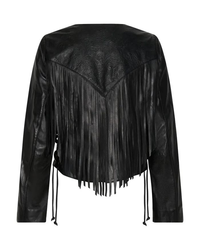 Women WANDERER FRINGED LEATHER JACKET One Teaspoon Jackets Women WANDERER FRINGED LEATHER JACKET One Teaspoon Jackets
