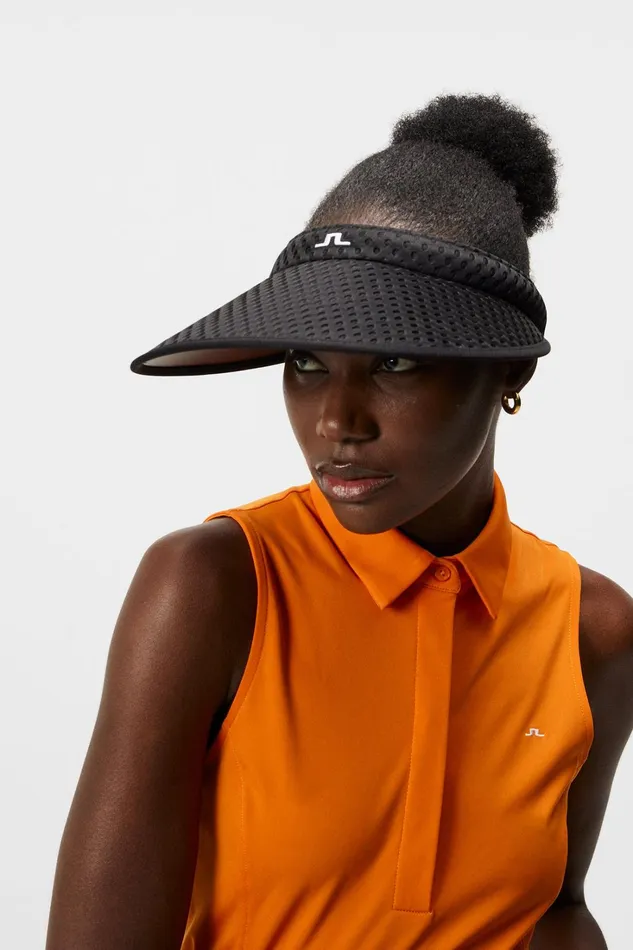 Women Zenna Diadem Visor Black JLindeberg Caps Women Zenna Diadem Visor Black JLindeberg Caps