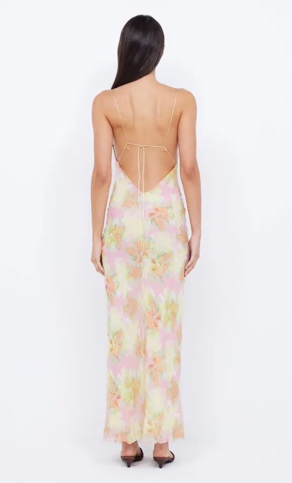 Women ZEPHY PRINT SLIP DRESS 8211 PINK BLOSSOM Bec Bridge Wedding Guest