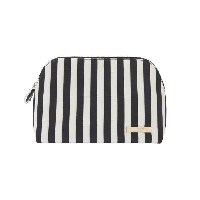 Womens Accessories Alice Olivia X Fabfitfun Pencil Pouch Positano Stripe Sm Black