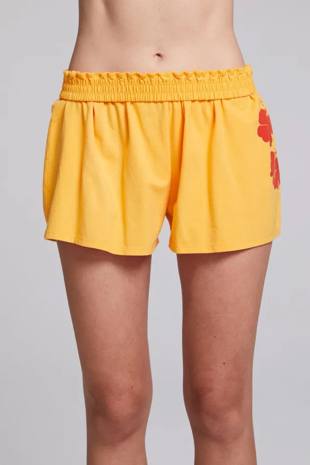 Womens Chaser Brand Bottoms Hibiscus Shorts