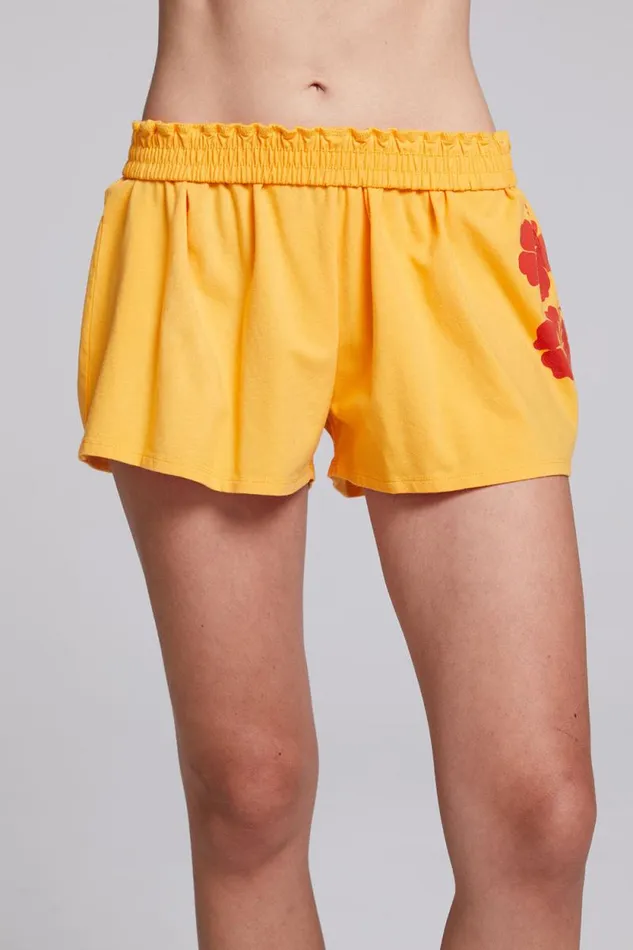 Womens Chaser Brand Bottoms Hibiscus Shorts