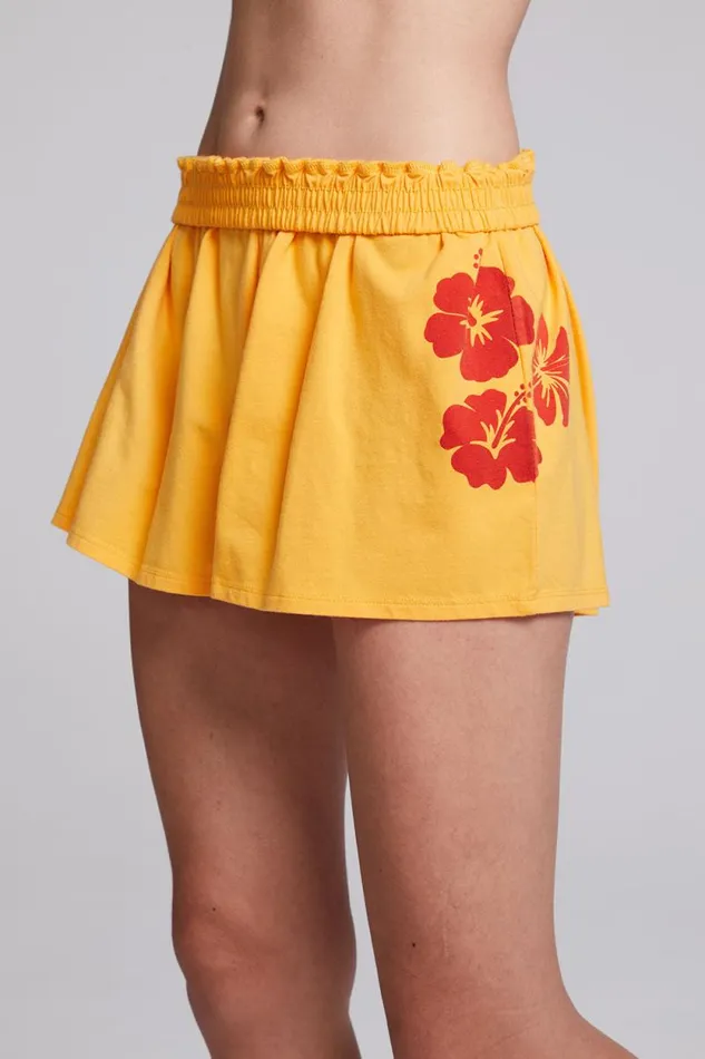 Womens Chaser Brand Bottoms Hibiscus Shorts