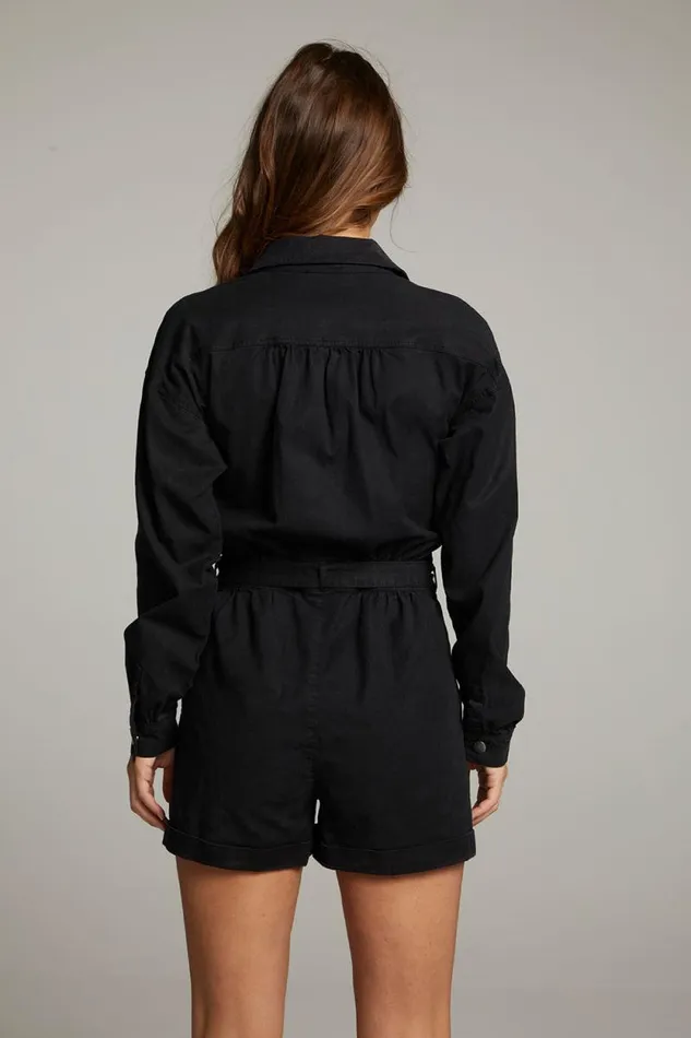 Womens Chaser Brand Bottoms Isabella Licorice Romper