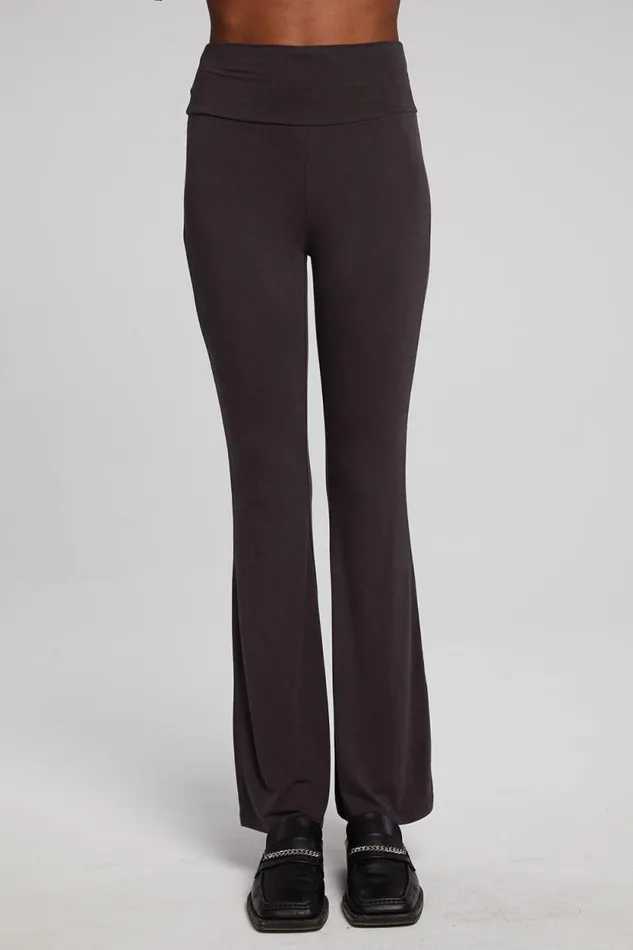 Womens Chaser Brand Bottoms Ramona Chocolate Torte Legging