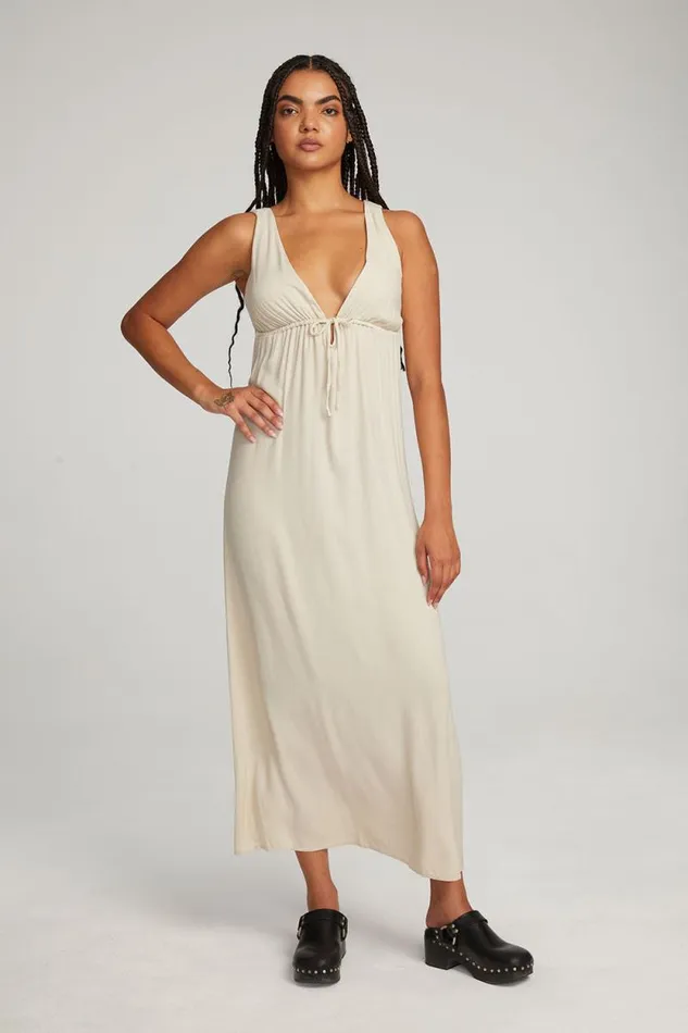 Womens Chaser Brand Dresses Aubrey White Bark Dress