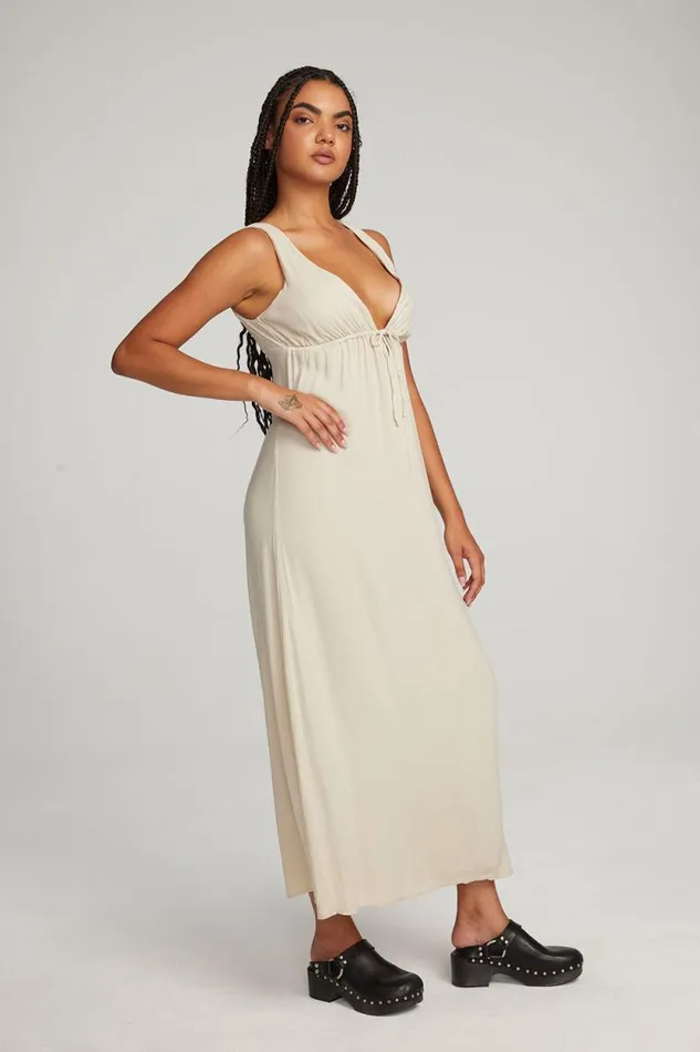 Womens Chaser Brand Dresses Aubrey White Bark Dress