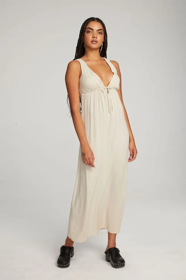 Womens Chaser Brand Dresses Aubrey White Bark Dress