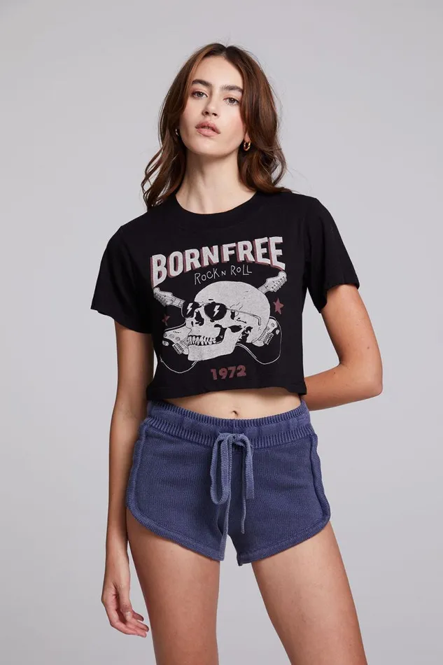 Womens Chaser Brand Tops Born Free Kaya Tee