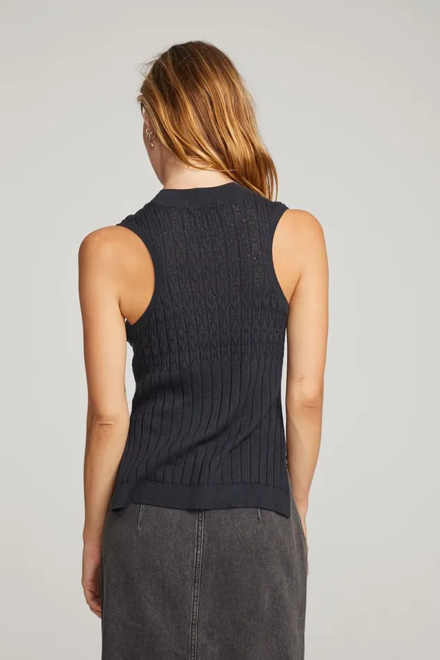 Womens Chaser Brand Tops Cody Licorice Tank