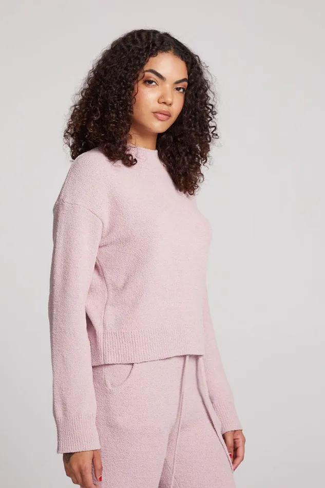 Womens Chaser Brand Tops Hanover Mauve Rose Pullover