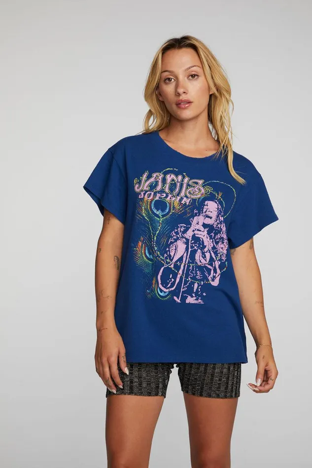 Womens Chaser Brand Tops Janis Joplin 8211 Retro Janis