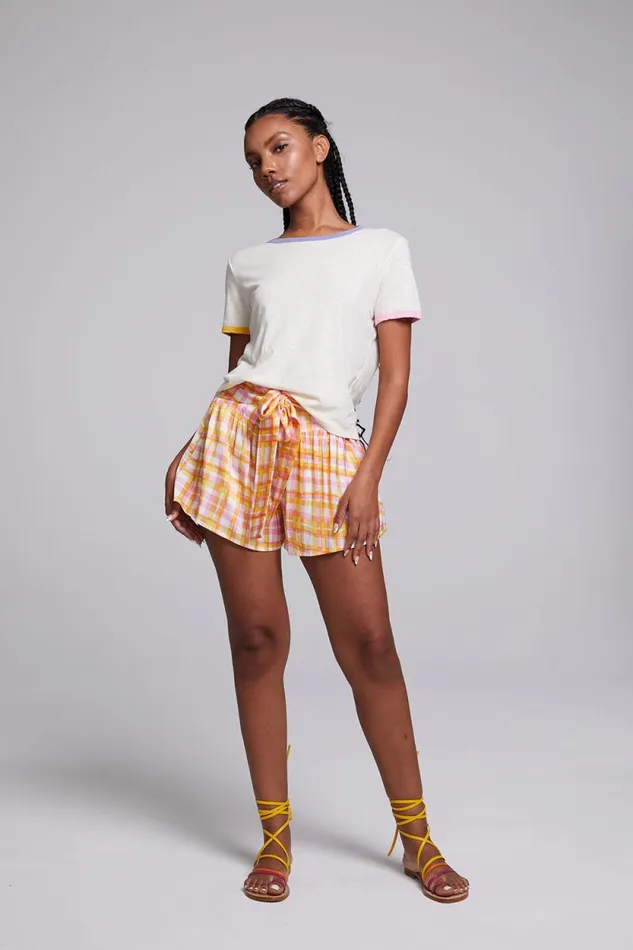 Womens Chaser Brand Tops Praiano Vanilla Tee