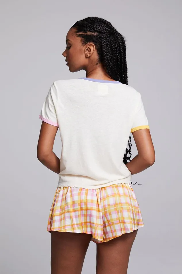 Womens Chaser Brand Tops Praiano Vanilla Tee