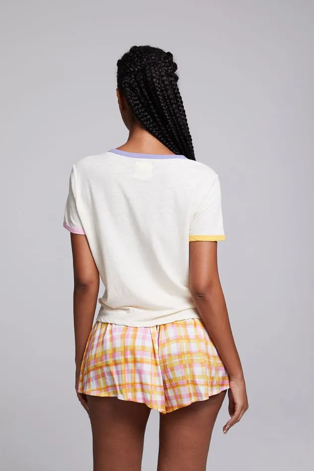 Womens Chaser Brand Tops Praiano Vanilla Tee