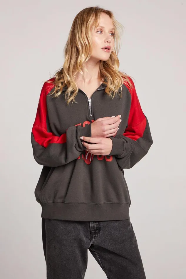 Womens Chaser Brand Tops Rolling Stones Stones 1969 Pullover