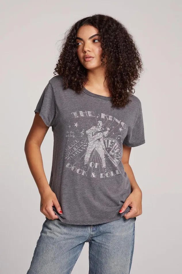 Womens Chaser Brand Tops Sun Records The King Tee