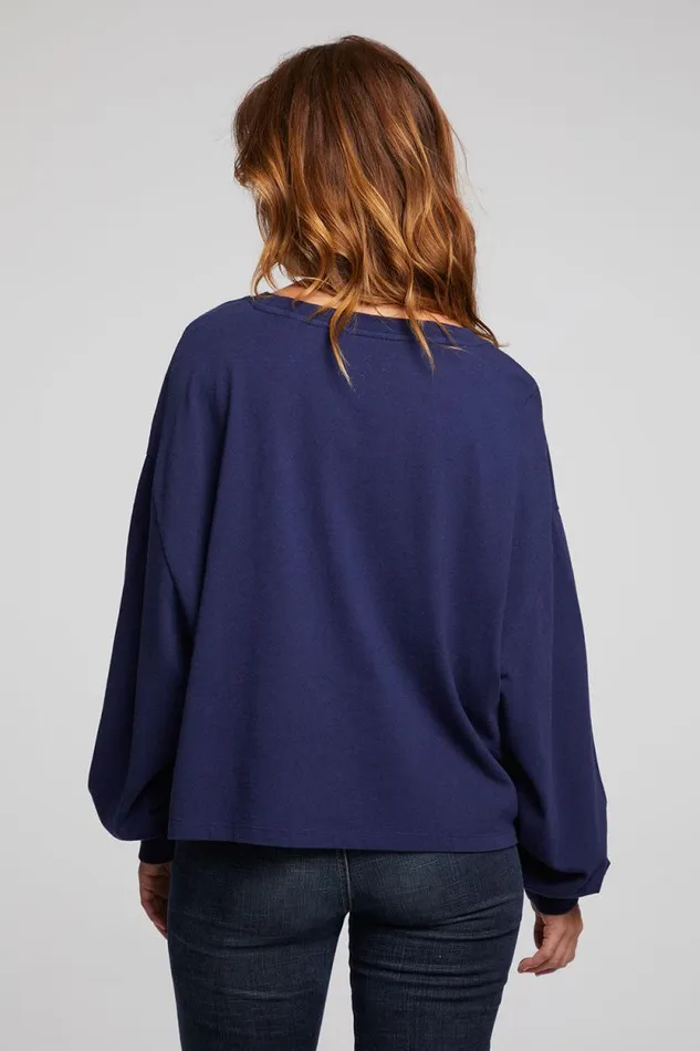 Womens Chaser Brand Tops Wild Thing Long Sleeve Tee