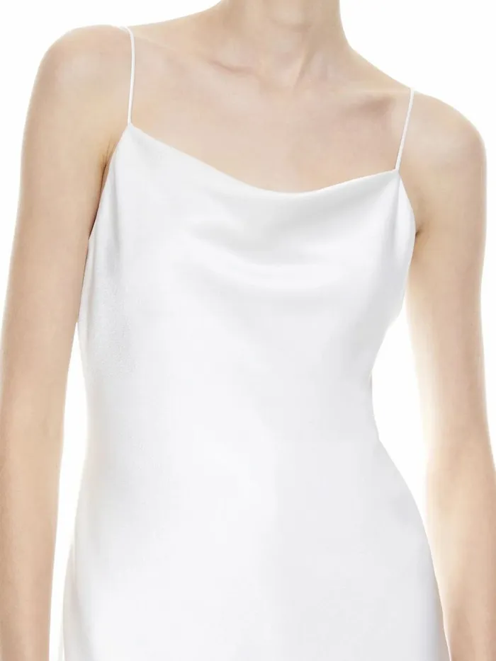 Womens Dresses Alice Olivia Harmony Mini Slip Dress Off White