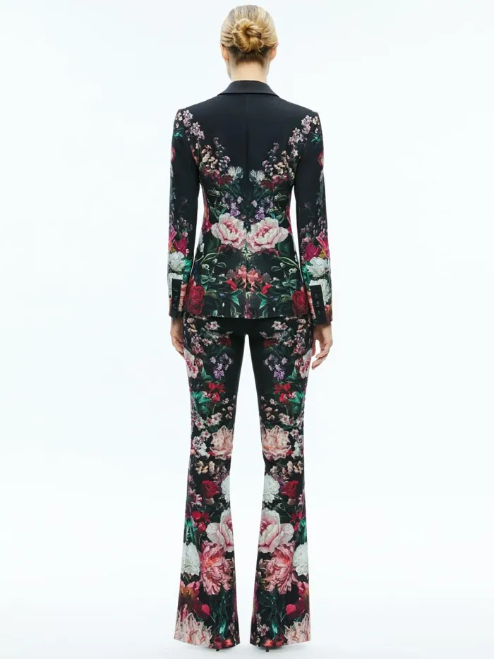 Womens Jackets Coats Alice Olivia Breann Long Fitted Blazer After Midnight