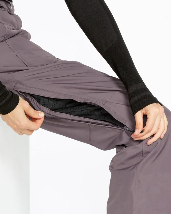 Womens Knox Insulated GoreTex Pants 8211 Dusty Lavender Womens Volcom Pants