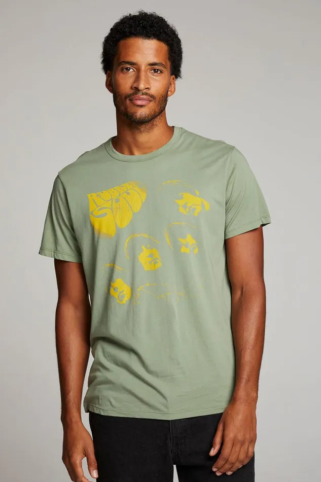 WomensMens Chaser Brand Music The Beatles Rubber Soul Mens Tee